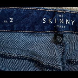 Barely worn dark denim jeans